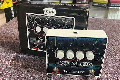 electro-harmonix battalion bass preamp and direct box|Battalion .